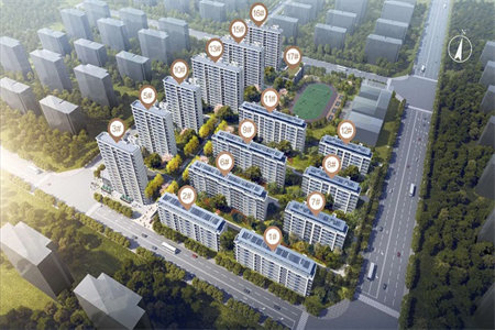 悦城3室2厅1卫65万93m2精装出售